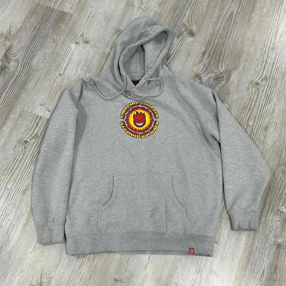 COPY - oversized grey spitfire hoodie
